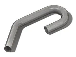 Universal Stainless Steel J-Pipe - 2.5" OD