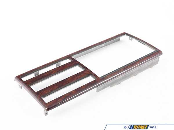 Genuine BMW Genuine BMW On Bord Monitor Wood Strips Vavona - 51168386923 - E39 51168386923