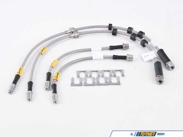 Goodridge G-Stop Stainless Steel Brake Line Kit - Front & Rear 31063
