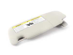Genuine MINI Sun Visor With Label, Right Satellite Grey - 51167382108