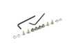 ECS BMW F Chassis Tow Hook Mount License Plate Kit 001912ECS04-05 View 3