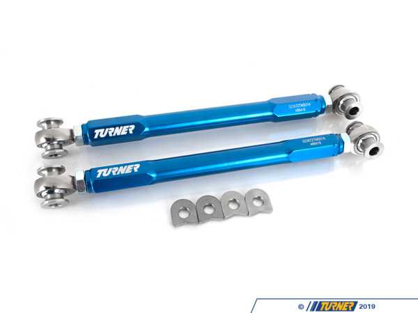 Turner Motorsport Turner Adjustable Toe Arms w/ Eccentric Lockout Plates - F80 F82 M3 M4 23672TMS03