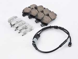 Rear Euro Ceramic Brake Pad Set EUR1800 -F55 / F56 / F57