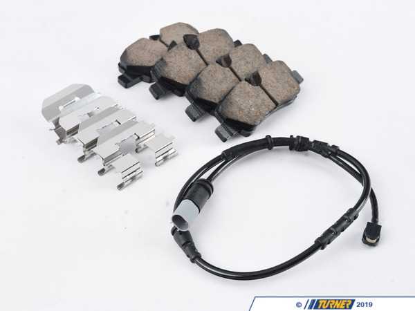 Akebono Rear Euro Ceramic Brake Pad Set EUR1800 -F55 / F56 / F57 EUR1800