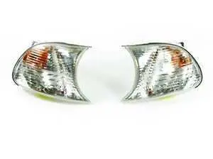 Genuine BMW Front Turn Signal Assembly - Set - E46 323Ci 325Ci 328Ci 330Ci M3