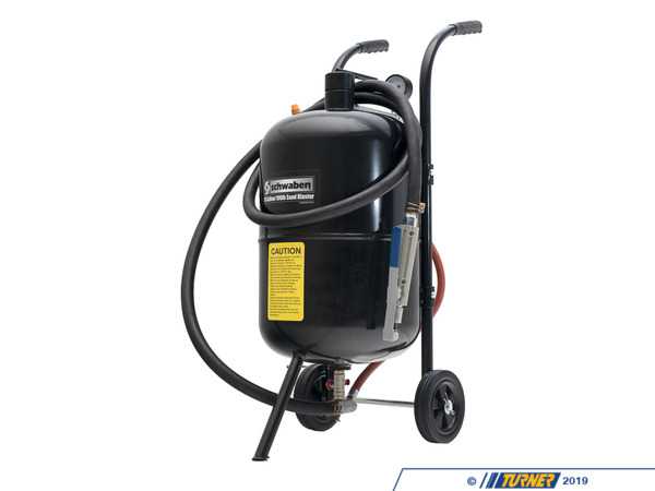 Schwaben Schwaben Abrasive Media Blaster - 10 Gallon/100LB - (NO LONGER AVAILABLE) 029098SCH01A