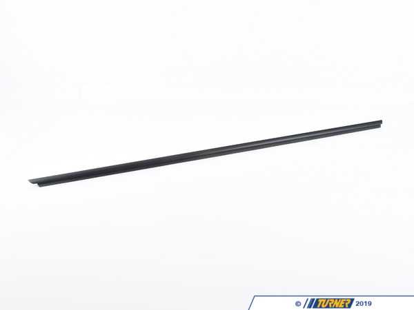 Genuine BMW Genuine BMW Outer Weatherstrip, Right Schwarz Matt - 51337279774 - F32 51337279774