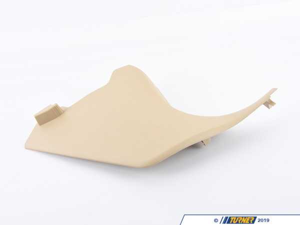Genuine BMW Genuine BMW Lateral Trim Panel Front Rig - Venetobeige 51437285518