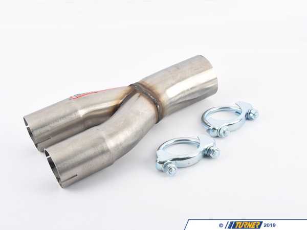 Supersprint AUDI TT RS QUATTRO Coupe/Roadster 2.5 TFSi (340 Hp) 2009 -> 2015 (80mm system) (with valve) Connecting pipe "Y" for OEM catalytic converter 769923