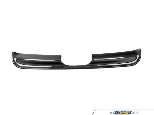 Genuine MINI Genuine MINI Cover, Bumper, Rear Carbon - 51120404945 - (NO LONGER AVAILABLE) 51120404945