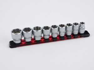 9 Piece Nut & Bolt Extractor Socket Set-3/8" Drive