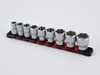 OEM Tools 9 Piece Nut & Bolt Extractor Socket Set-3/8" Drive OEM22967 View 2