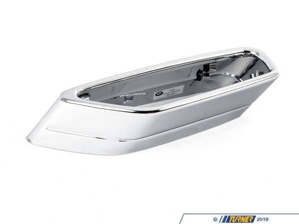 Genuine BMW TAILPIPE TIP, CHROME 18308631959