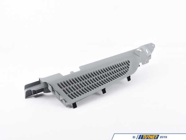 Genuine BMW Trunk Vent Louver - Left - Gray - E53 51477122033