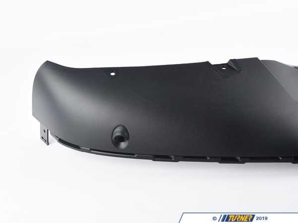 Genuine BMW Genuine BMW Lower Trim Panel Pdc / Schwarz - 51117397413 - F15 51117397413