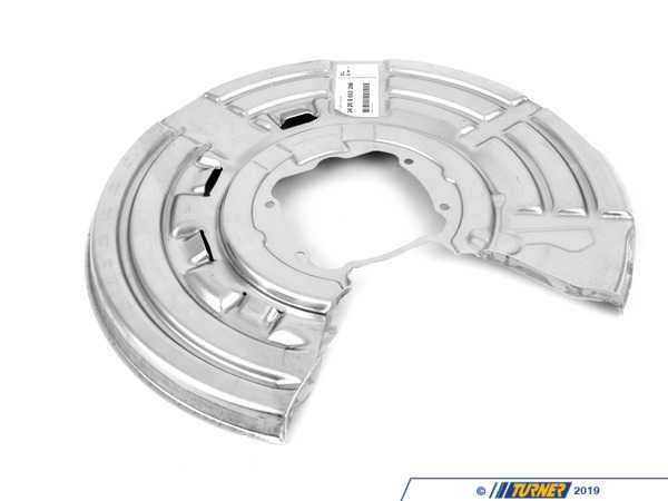 Genuine BMW Rear Brake Dust Shield - Right 34208053266