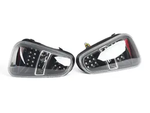 Black Blacking LED Tail Light - Pair LT-MINI06JMLED-TM - R50/R52/R53