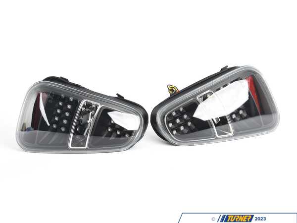 Spec-D Tuning Black Blacking LED Tail Light - Pair LT-MINI06JMLED-TM - R50/R52/R53 LT-MINI06JMLED-T
