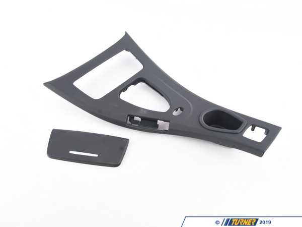 Genuine BMW Center Console Cover - Front - E93 51167898873