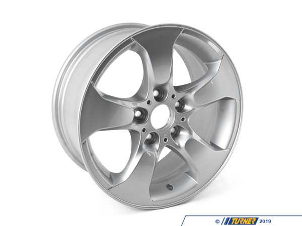 Genuine BMW BMW Light Alloy Wheel - Star Spoke 204 - E83 36113417393