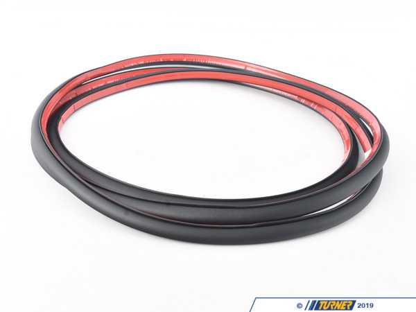 Genuine BMW Genuine BMW Door Weatherstrip Front - 51337300242 - F25 51337300242