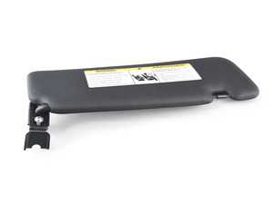Sun Visor With Label - Left - Black - F23, F33, F83
