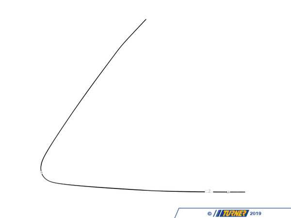 Genuine BMW Genuine BMW Pipe M10/M12-2351mm - 34326755340 - E39 34326755340