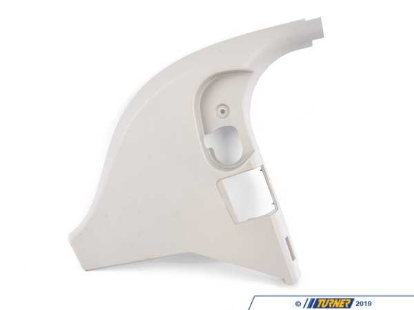 Genuine BMW Genuine BMW Lateral Trim Panel Front Left Beige - 51437121039 - E82 51437121039