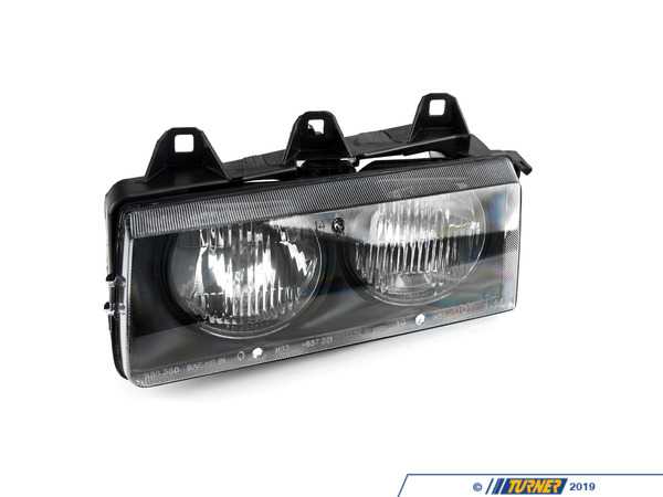 Genuine BMW Genuine BMW Headlight Assembly (Halogen) with Reflector - E36 63121387861