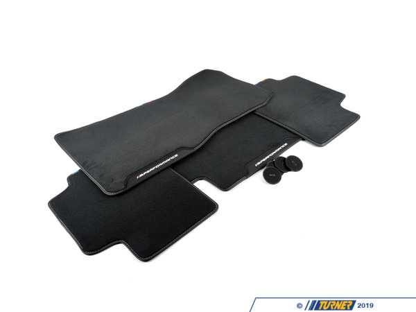 Genuine BMW M Performance BMW M Performance Carpeted Floor Mat Set - G20 G80 51472457270
