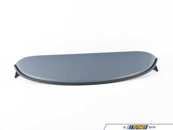 Genuine BMW Primed Rear Spoiler - Cooper 51627375855