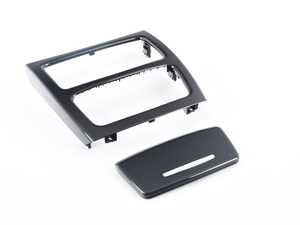 Genuine BMW Cover, Rear Console, Front - 51166966488 - Diamantschwarz