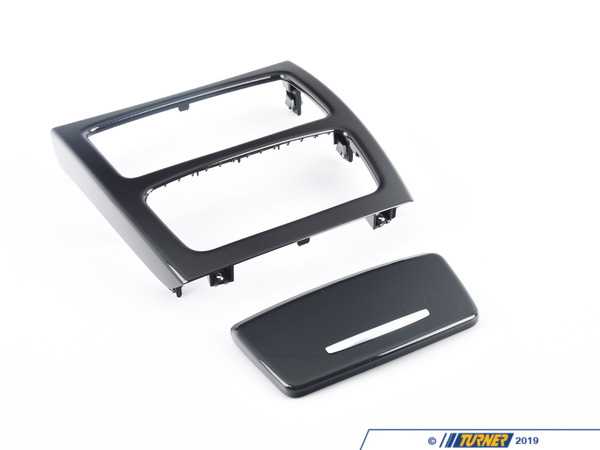 Genuine BMW Genuine BMW Cover, Rear Console, Front - 51166966488 - Diamantschwarz 51166966488