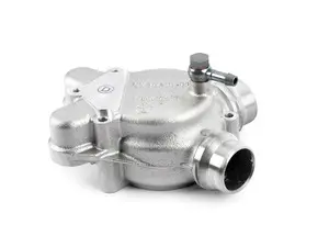 Genuine BMW Thermostat Housing with Hollow Bolt, Hose Connector and Seal Rings - E60 E63 E64