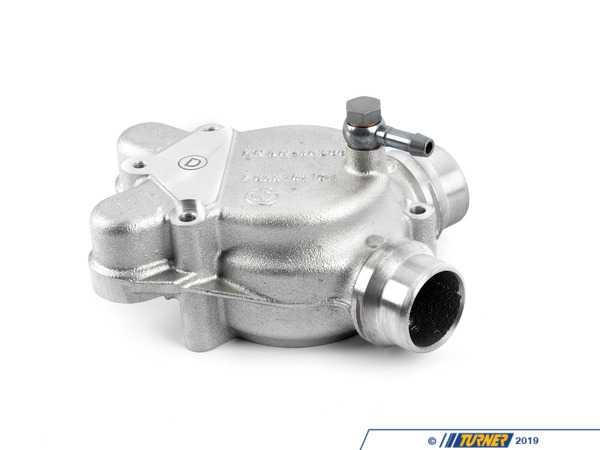 Genuine BMW Genuine BMW Thermostat Housing with Hollow Bolt, Hose Connector and Seal Rings - E60 E63 E64 11537834271