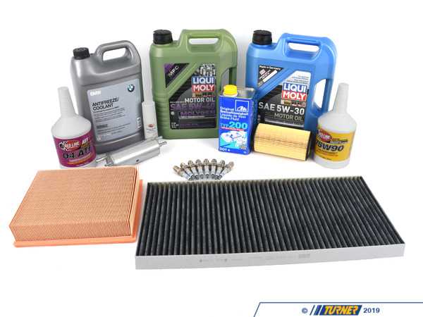 Packaged by Turner E53 X5 4.4 Build Your Own Maintenance Service Package TMS14318