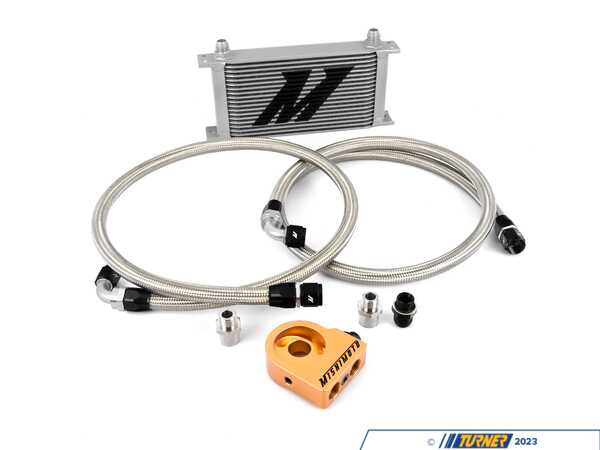 Mishimoto Universal Oil Cooler with Thermostat - 19 Row  MM0CULT