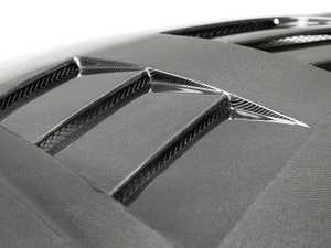 TSII-Style Double-Sided Carbon Fiber Hood - A90 Supra