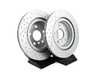 Genuine MINI Rear Drilled / Slotted JCW Rotors - Pair 18.811" (300x20) 34216864135KT View 3