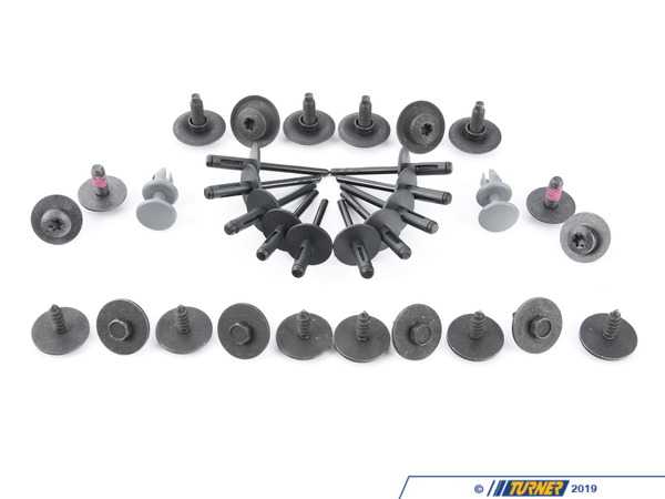 Genuine BMW SET OF MOUNTED PARTS 51112457471
