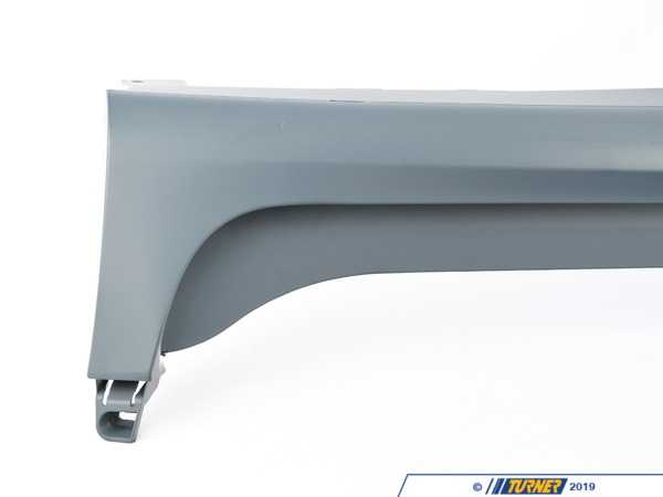 Genuine BMW Genuine BMW Door Sill Cover, Primed Left - 51778052075 51778052075