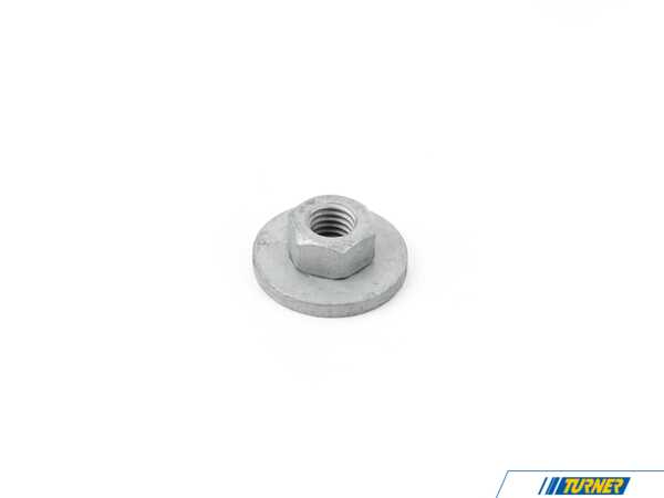 Genuine MINI HEX NUT WITH PLATE 07149302543