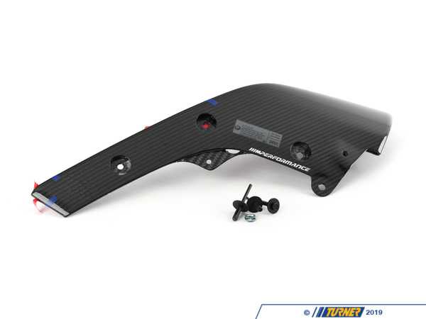 Genuine BMW M Performance Genuine BMW M Performance Carbon Fiber Front Bumper Cover - Left - F87 M2 51192365981