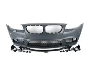 F10 M5 Style Front Spoiler - Includes Fog Lights - With PDC - Bavarian Autosport
