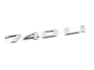 Model Emblem - 740Li - F02