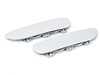 IND E46 M3 Painted Front Reflector Set - Titanium Silver Metallic - 354 INDE46M-FREF-354 View 1