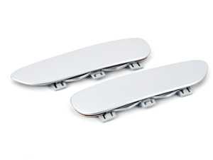 E46 M3 Painted Front Reflector Set - Titanium Silver Metallic - 354