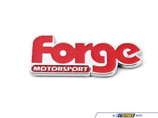 Forge Forge Motorsport Badge - RED FMCBRED