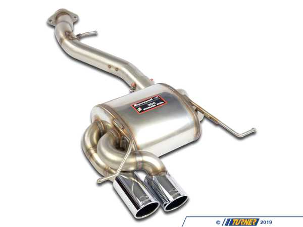 Supersprint BMW E88 Cabrio 135i Bi-Turbo (306 Hp N54 Engine) 2007 -> 04/2010 Rear exhaust OO80 982606