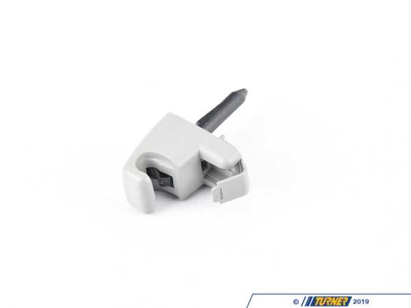 Genuine BMW Sun Visor Bracket - Grau - E84, E90, E91 51447216866
